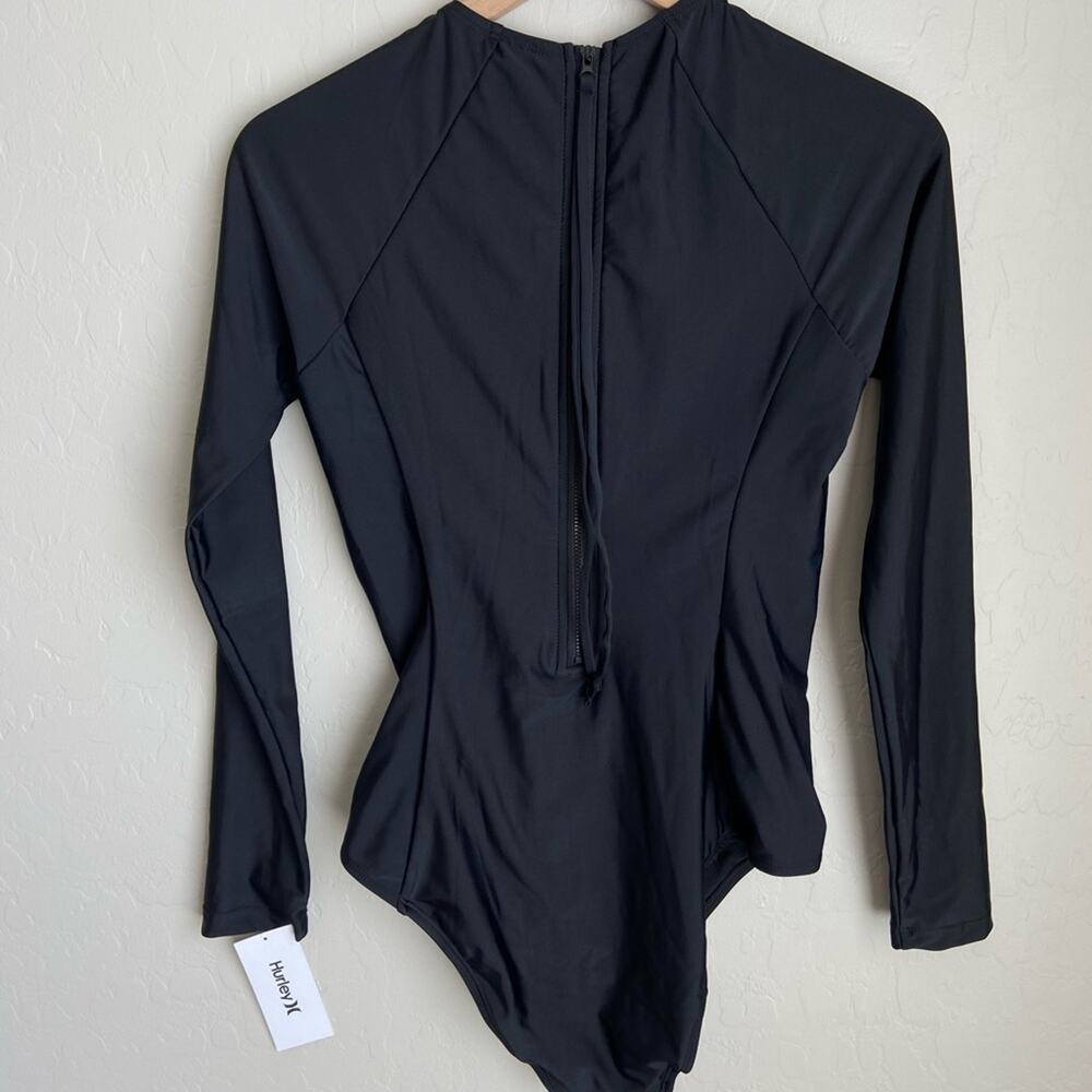 NEW Hurley quick dry long sleeve rash guard surf suit medium - Picture 8 of 13
